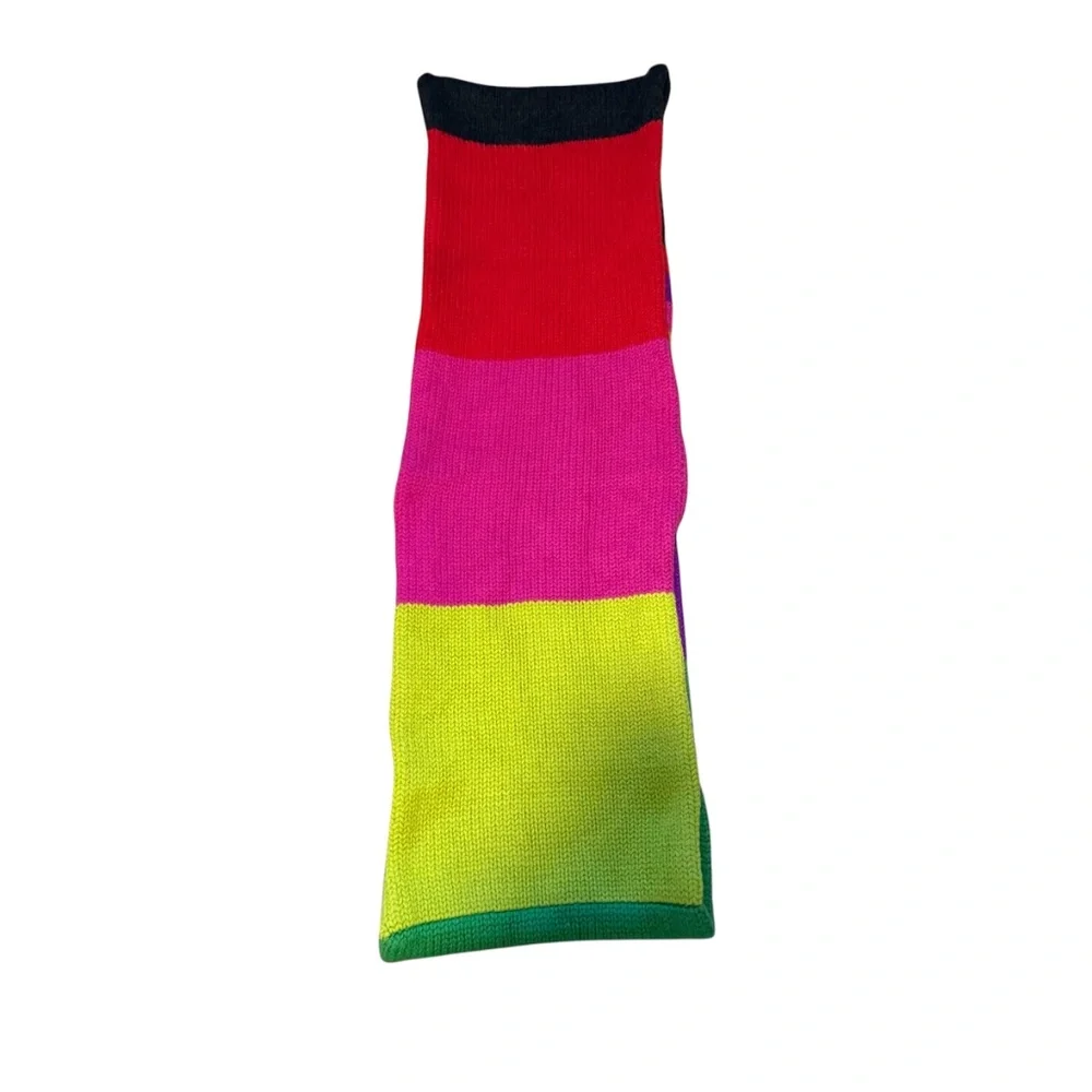 Kate Spade Colorblock 100% Wool Infinity Scarf Multicolor‎